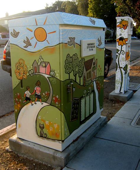 painted electrical box|paint for electric meter box.